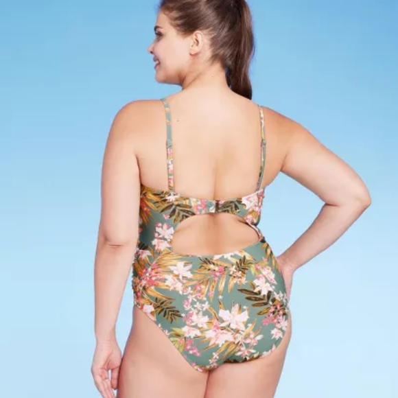 💦KONA SOL 💦Tropical Floral Swimsuit one piece, Beach and pool wear - Picture 5 of 15